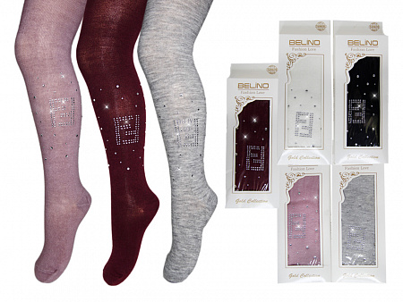 Колготки для девочки со стразами  BELINO